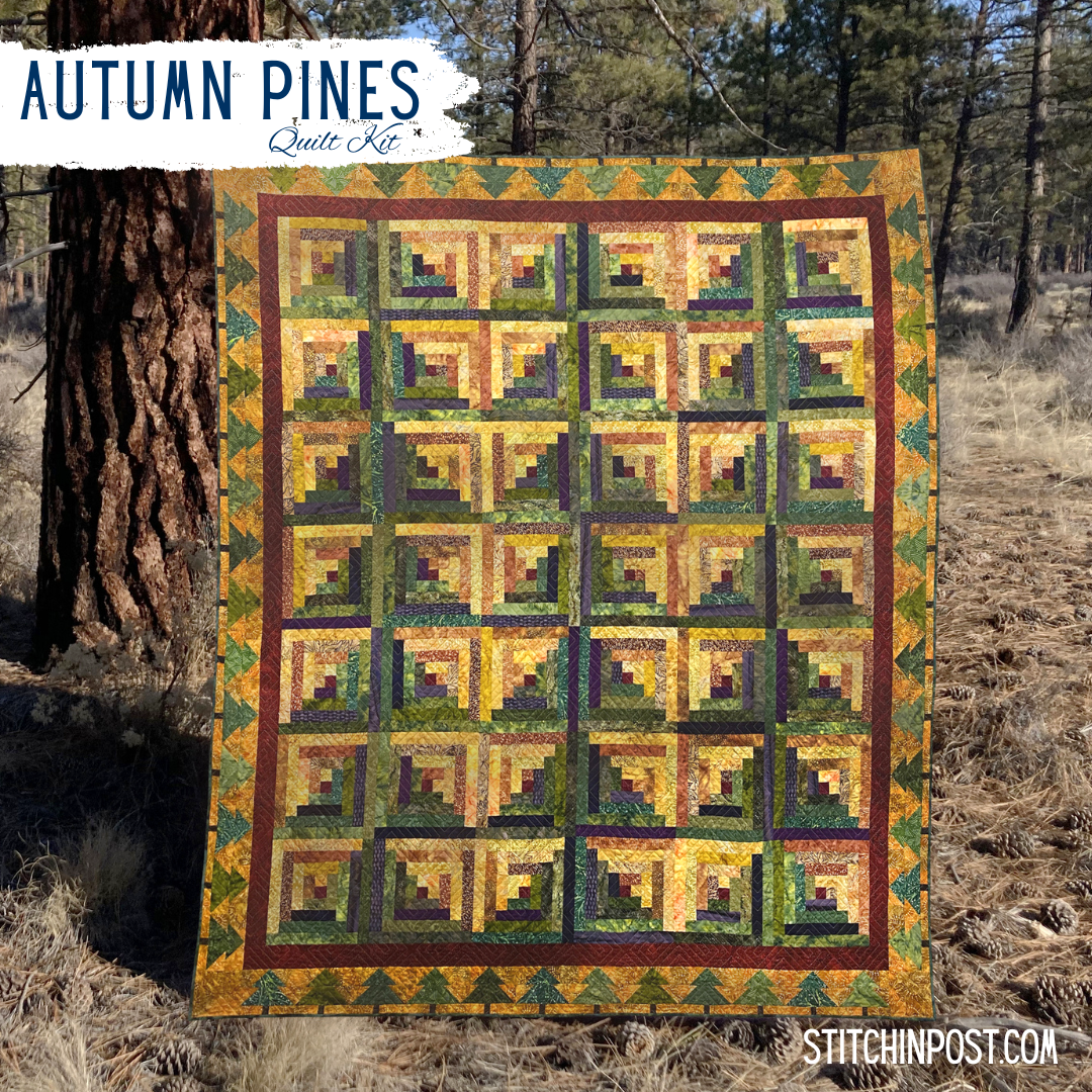 Autumn Pines Quilt Kit