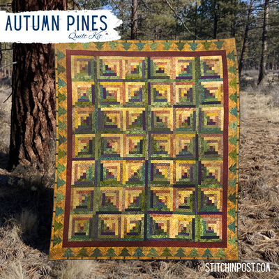 Autumn Pines Quilt Kit