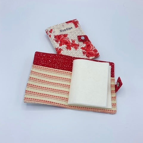 Needle Book - Red & White- Employee Boutique