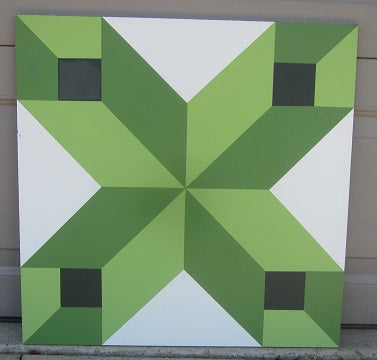 219 Barn Quilt Painting with Sheila Snyder on 7/8/2025