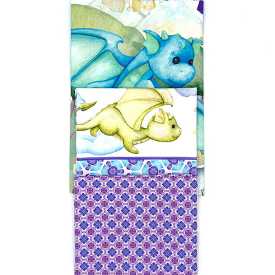 Baby Dragons Quilt Kit