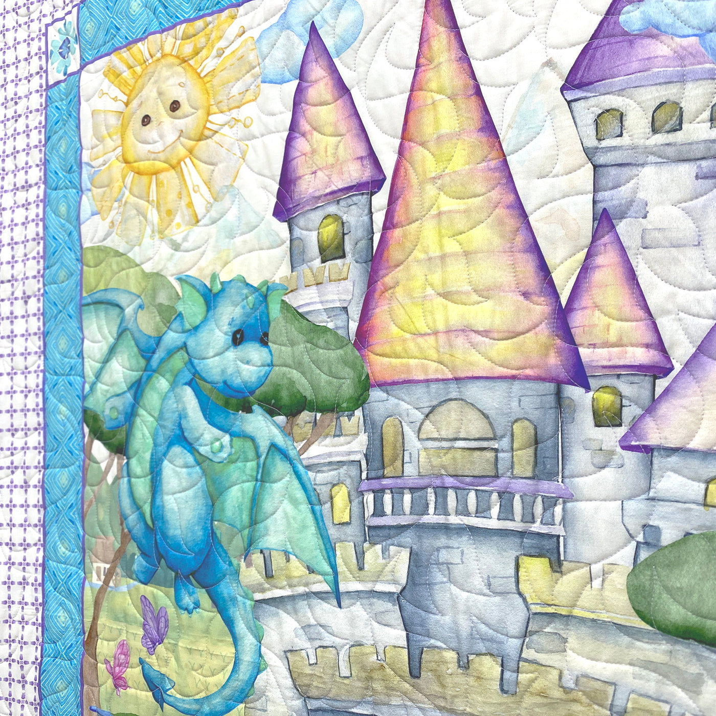 Baby Dragons Quilt Kit