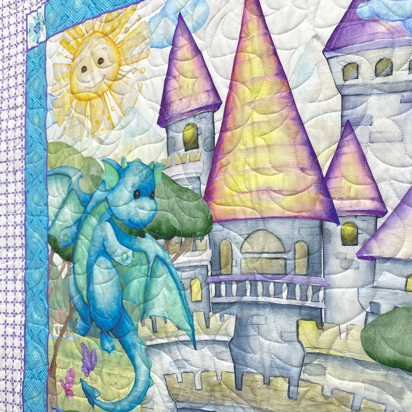 Baby Dragons Quilt Kit