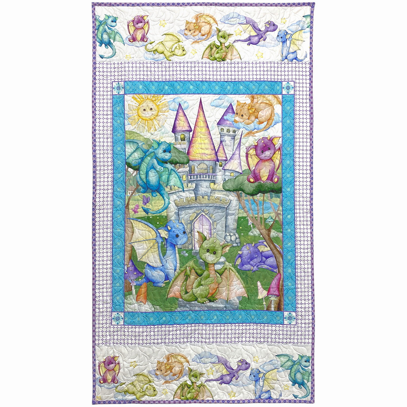Baby Dragons Quilt Kit