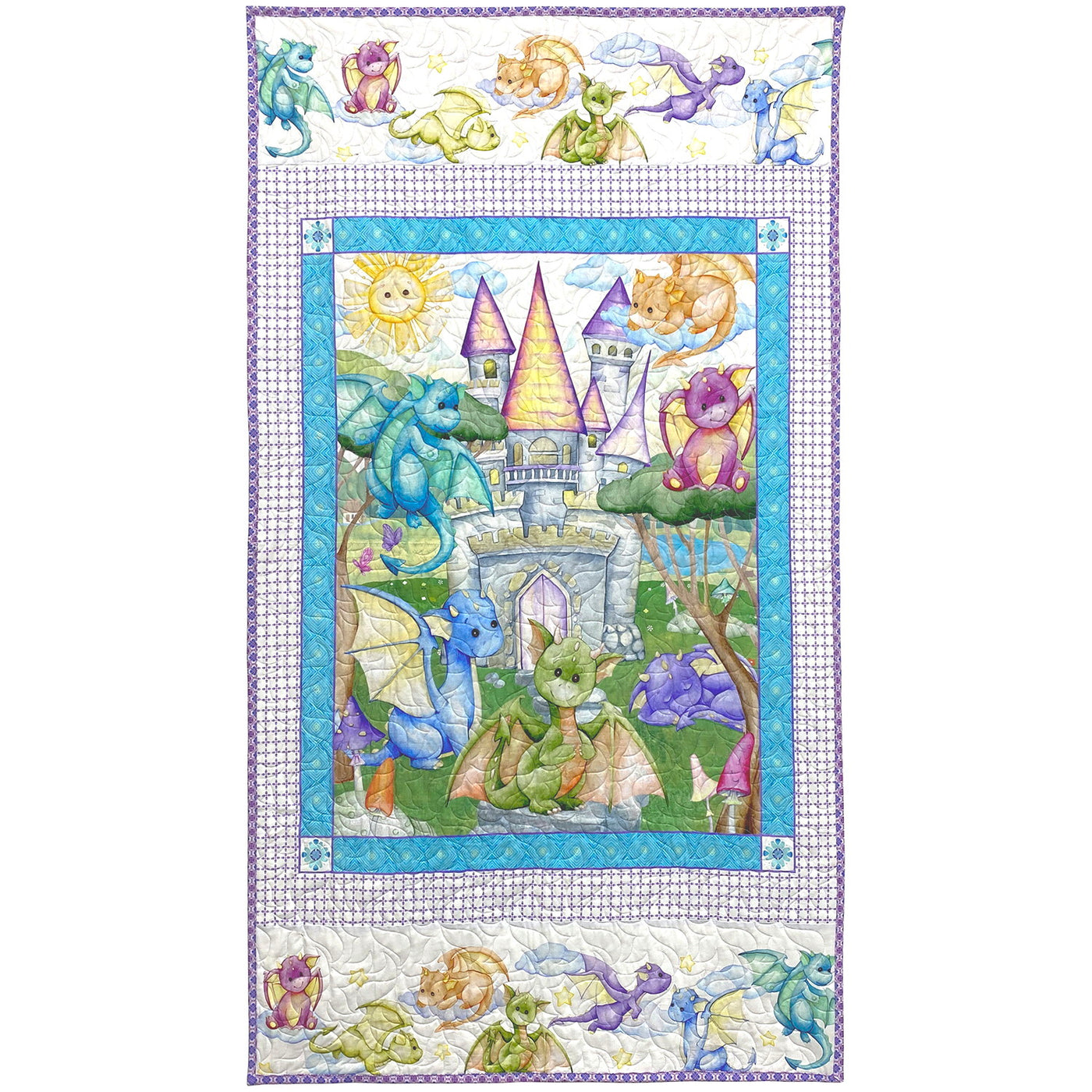 Baby Dragons Quilt Kit