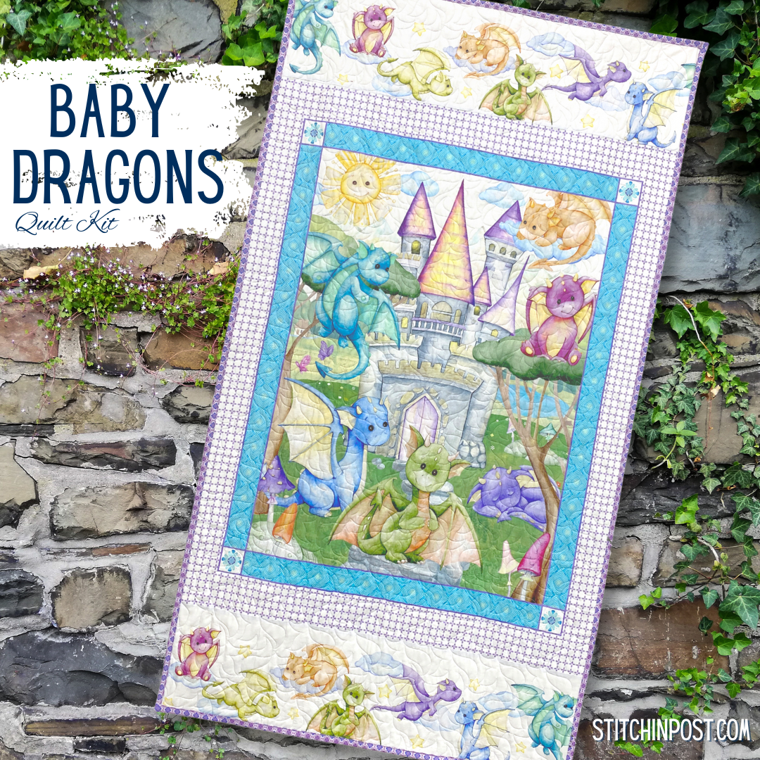 Baby Dragons Quilt Kit