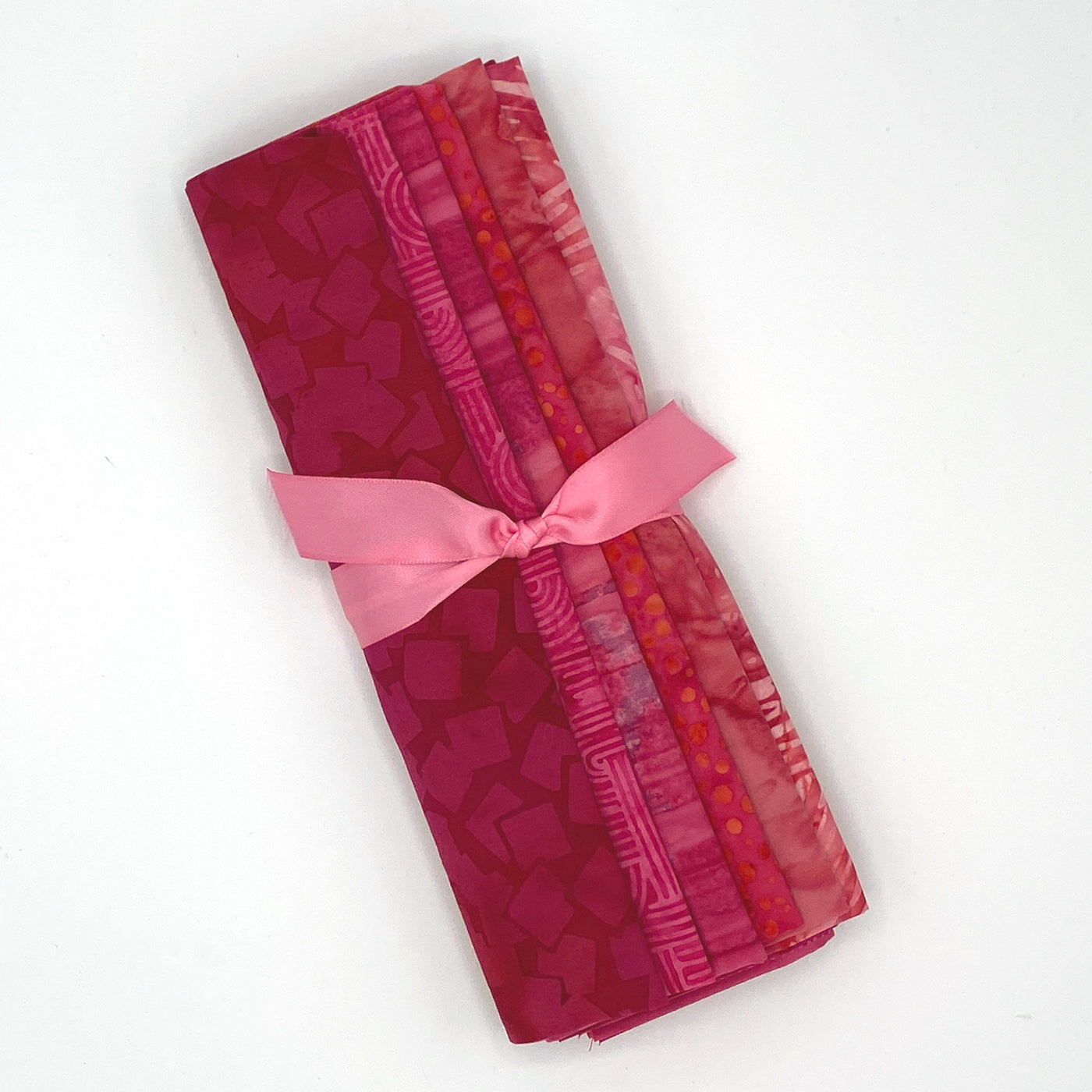 Petal Pink Batik 6-Pack Precut