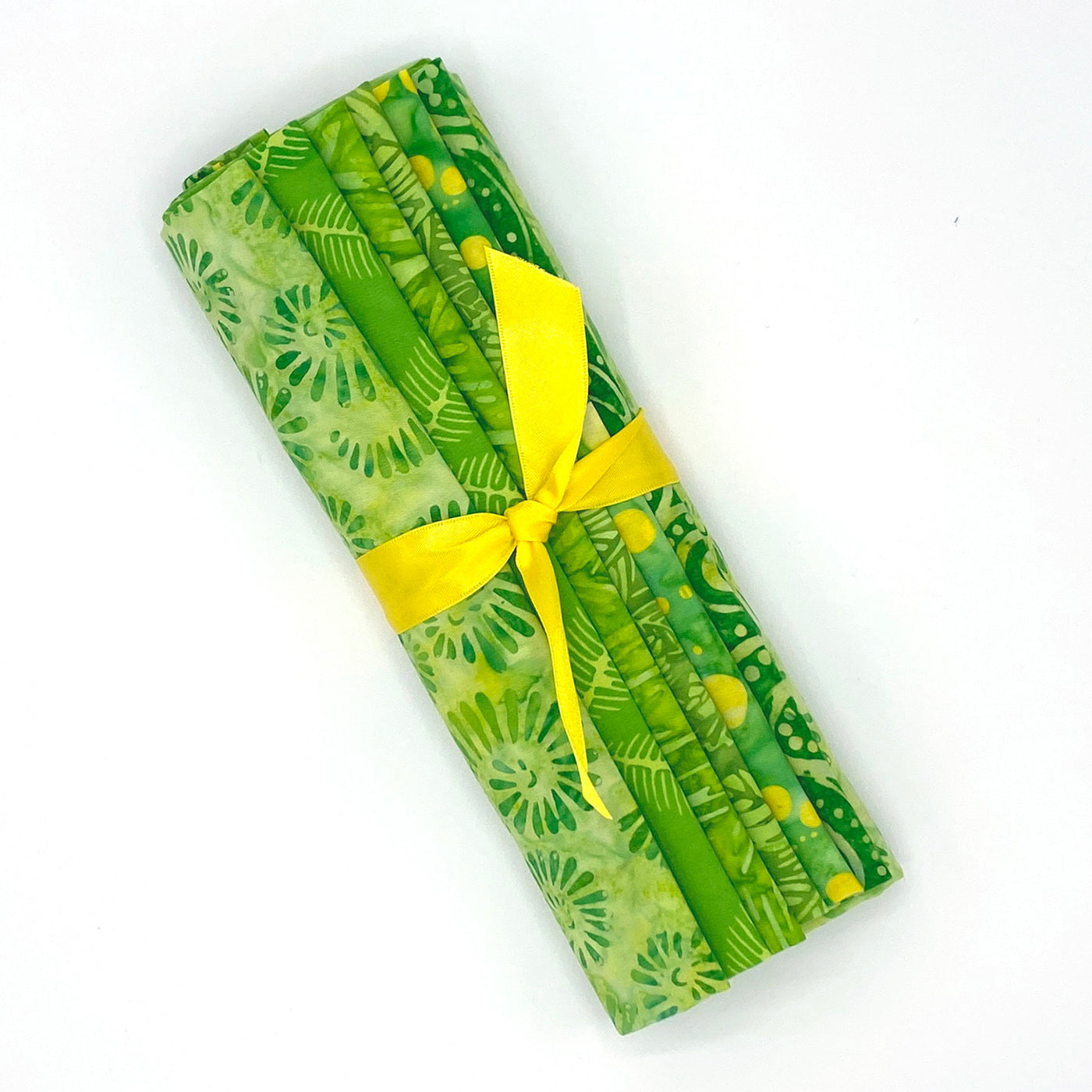 Lime Batik 6-Pack Precuts