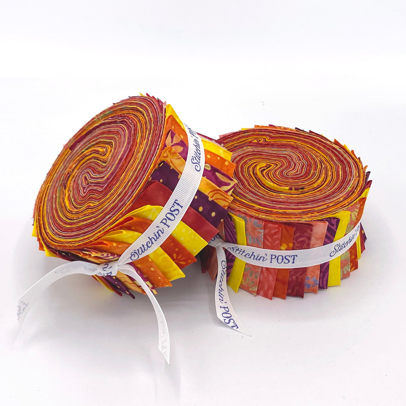 Fall 2 1/2" Batik Strip Roll Precuts-42 strips