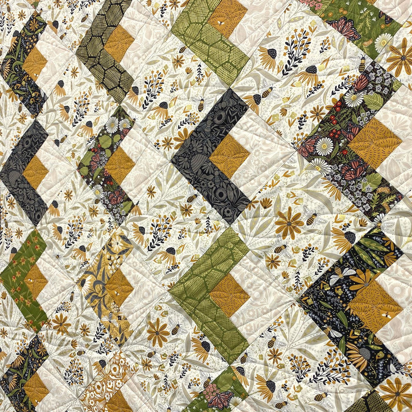 Bee Garden Sample Quilt