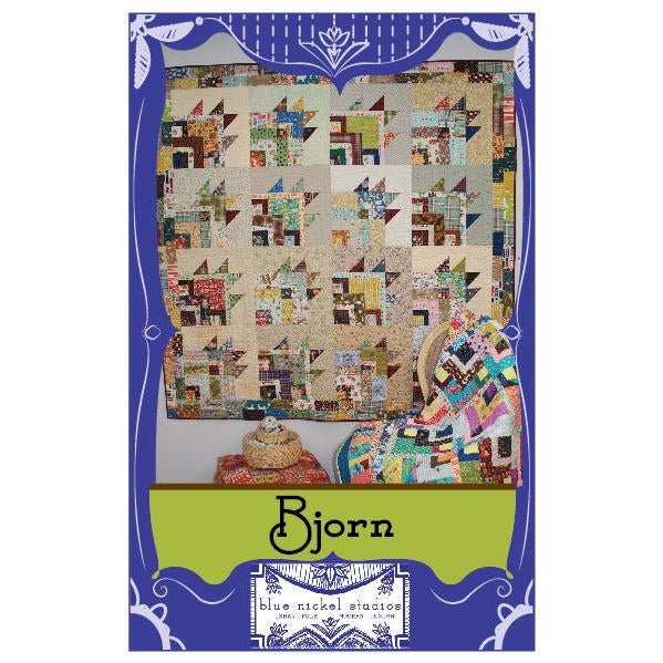 Bjorn Quilt Pattern by Blue Nickel Studios