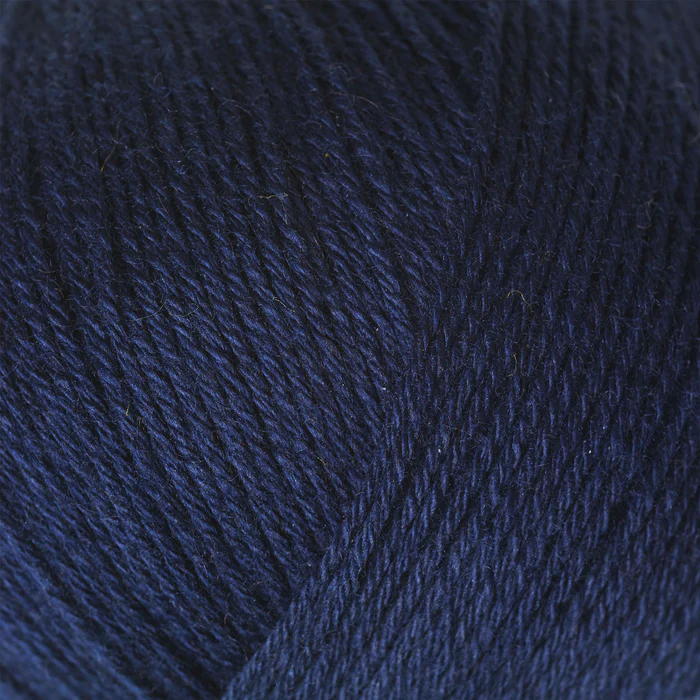 Knitting for Olive Cotton Merino- Navy Blue