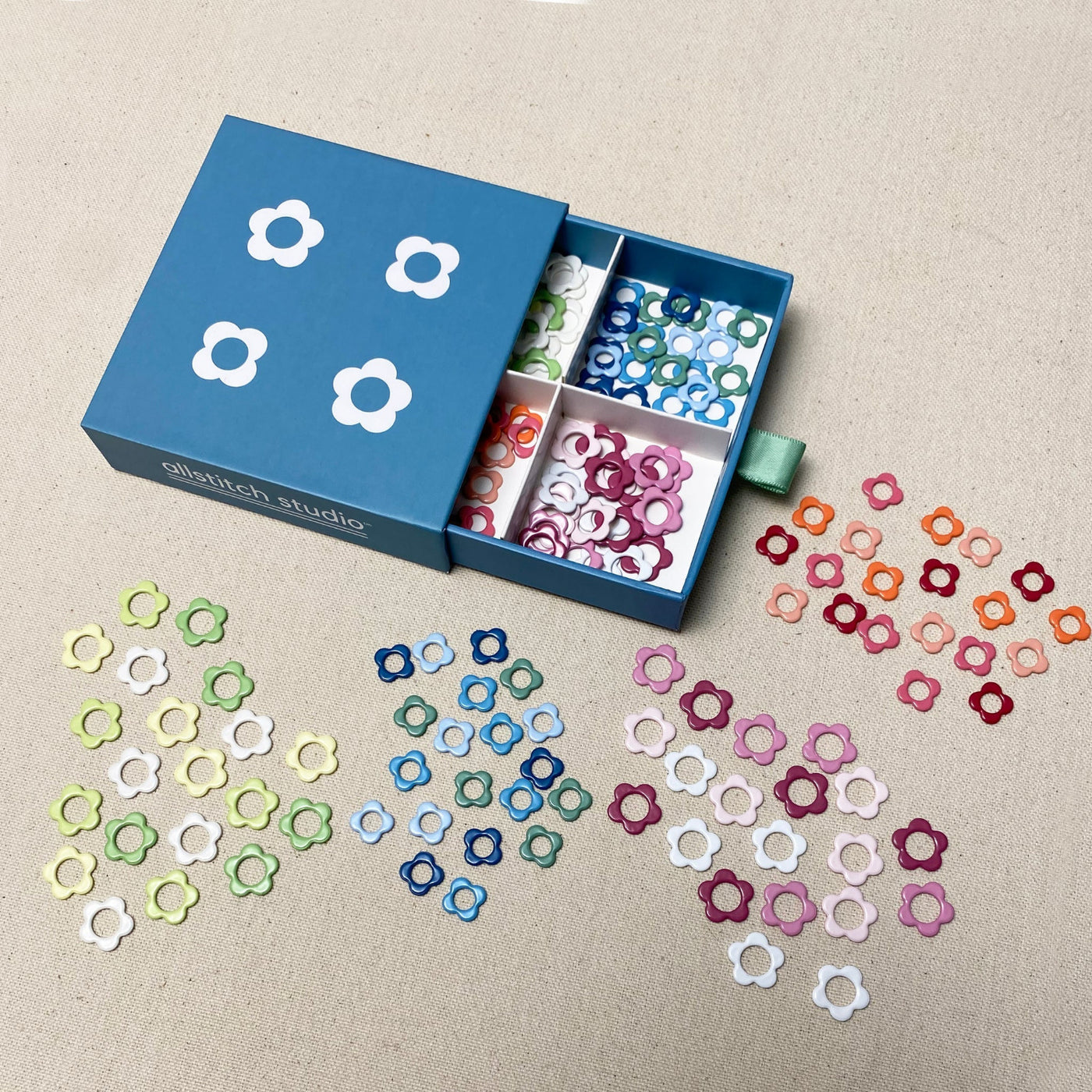 Stitch Markers - Flower Sampler Box