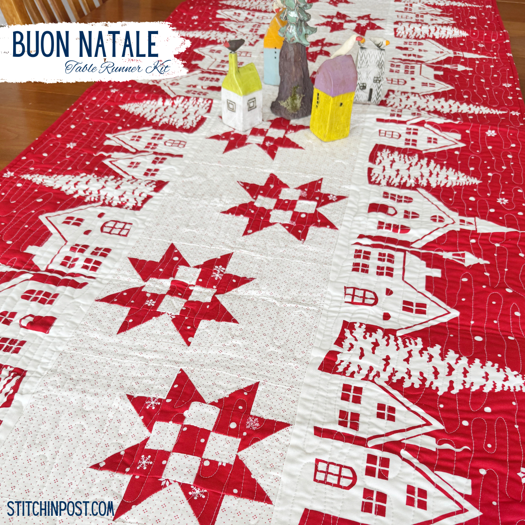 Buon Natale Table Runner Quilt Kit