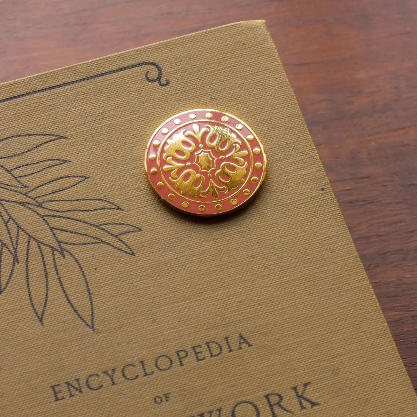 Byzantine Tulip Needleminder - Avlea Folk Embroidery