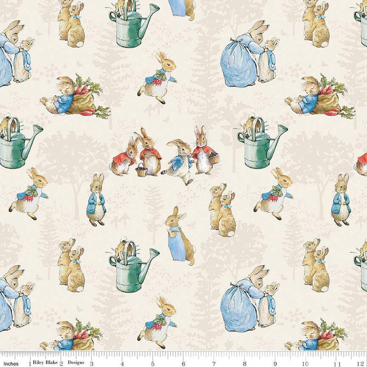The Tale of Peter Rabbit Main Cream C14700-CREAM