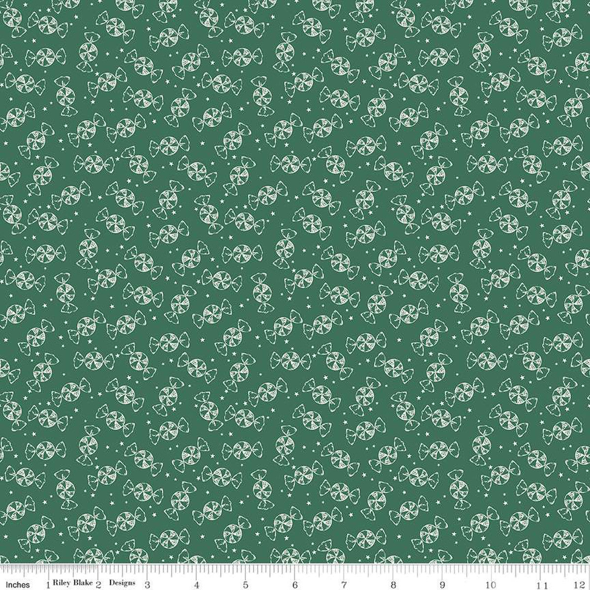 Merry Little Christmas Peppermint Green C14846-GREEN