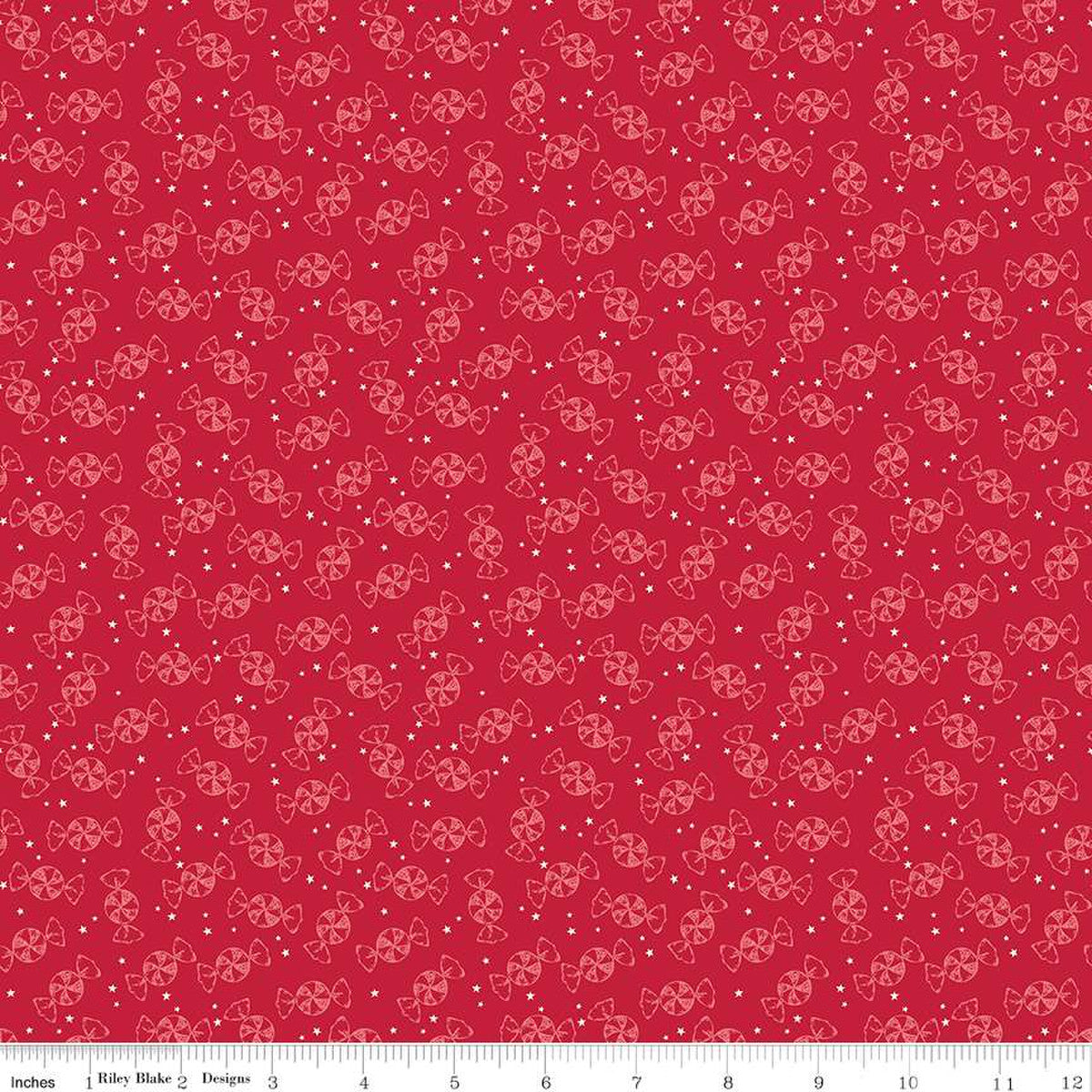 Merry Little Christmas Peppermint Red C14846-RED