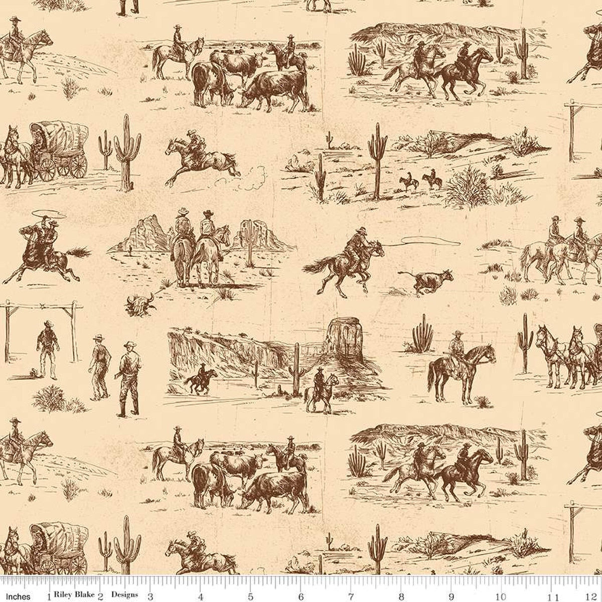John Wayne American West Main Cream C16620-CREAM