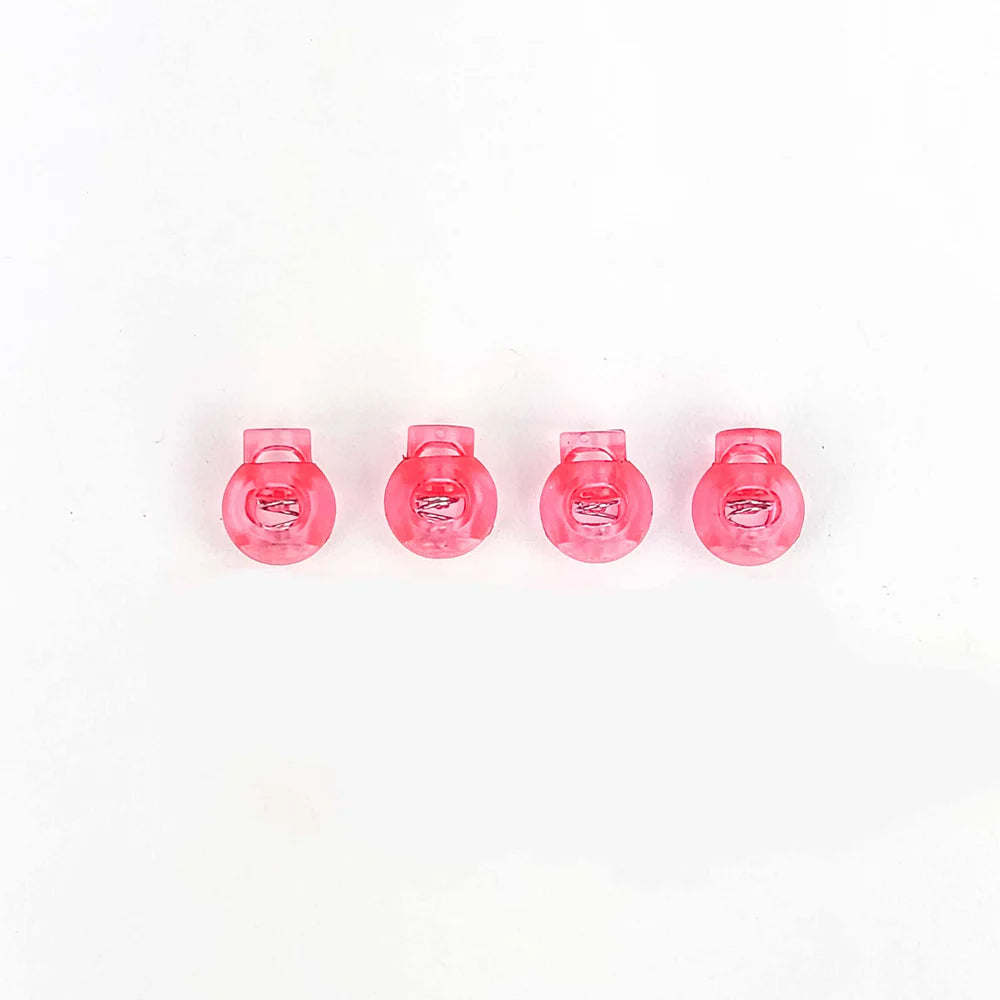 Cable Locks - Circular Needle Cord Stops Ice Pink - Small