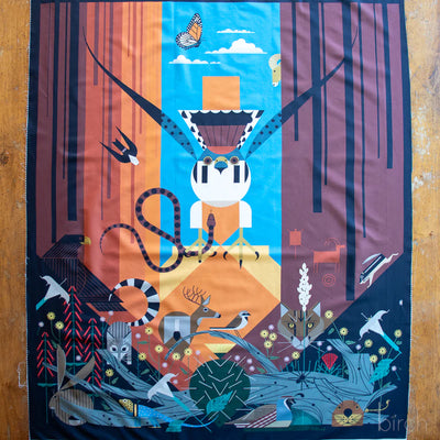 Charley Harper Canyon Country Poster Panel CH-424