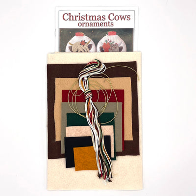Christmas Cows Ornament Kit