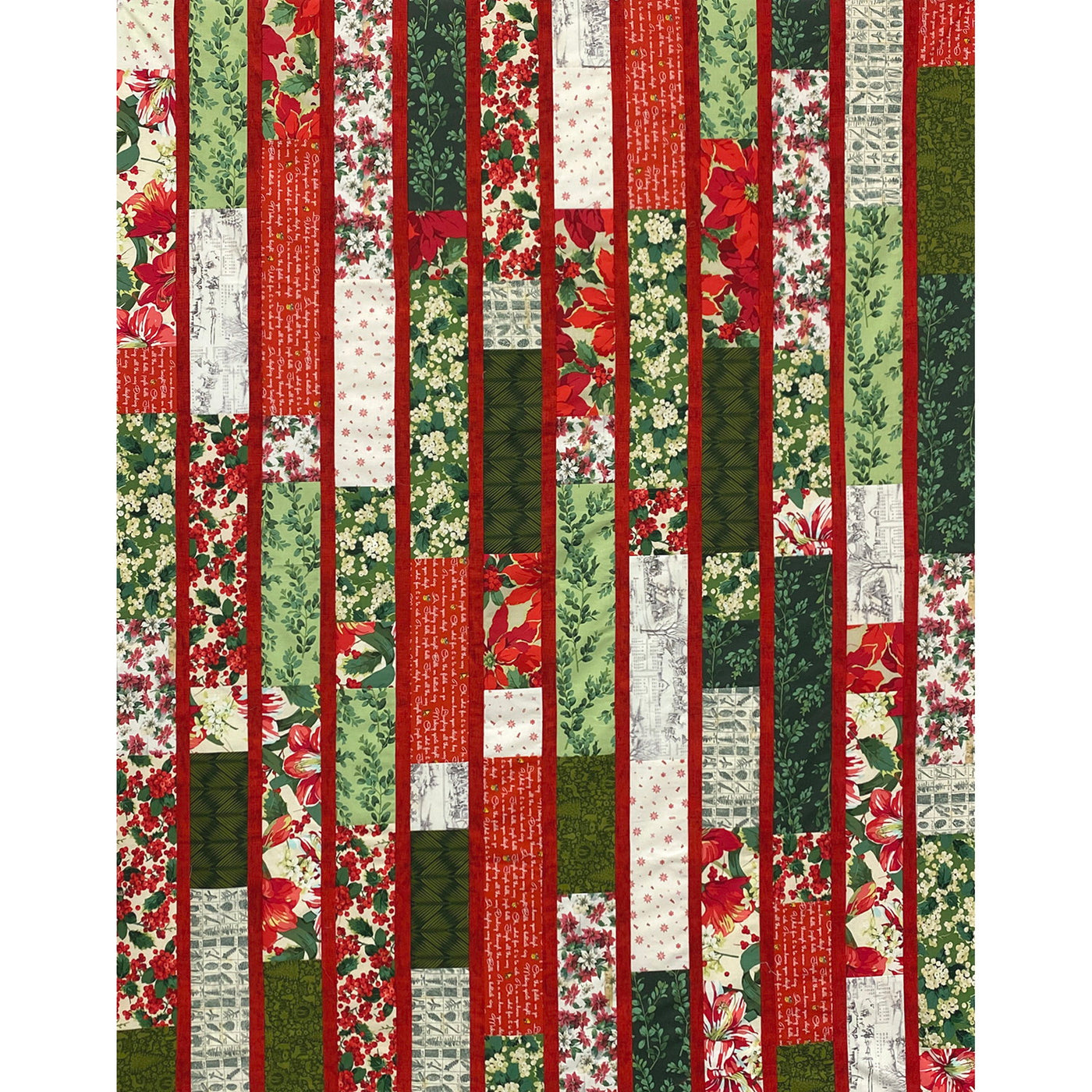 Holiday Flora Quilt Kit