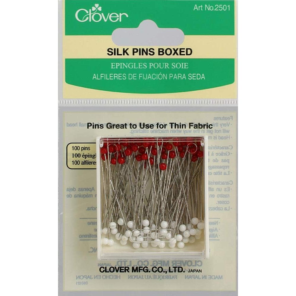 Silk Glasshead Pin 2501 Clover Needlecraft