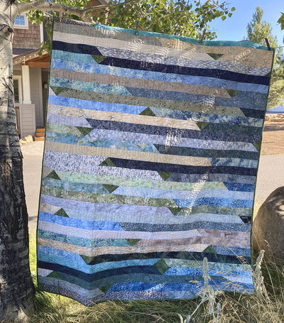 Jelly Roll Plus A Zinger Quilt - Free Downloadable Quilting Pattern