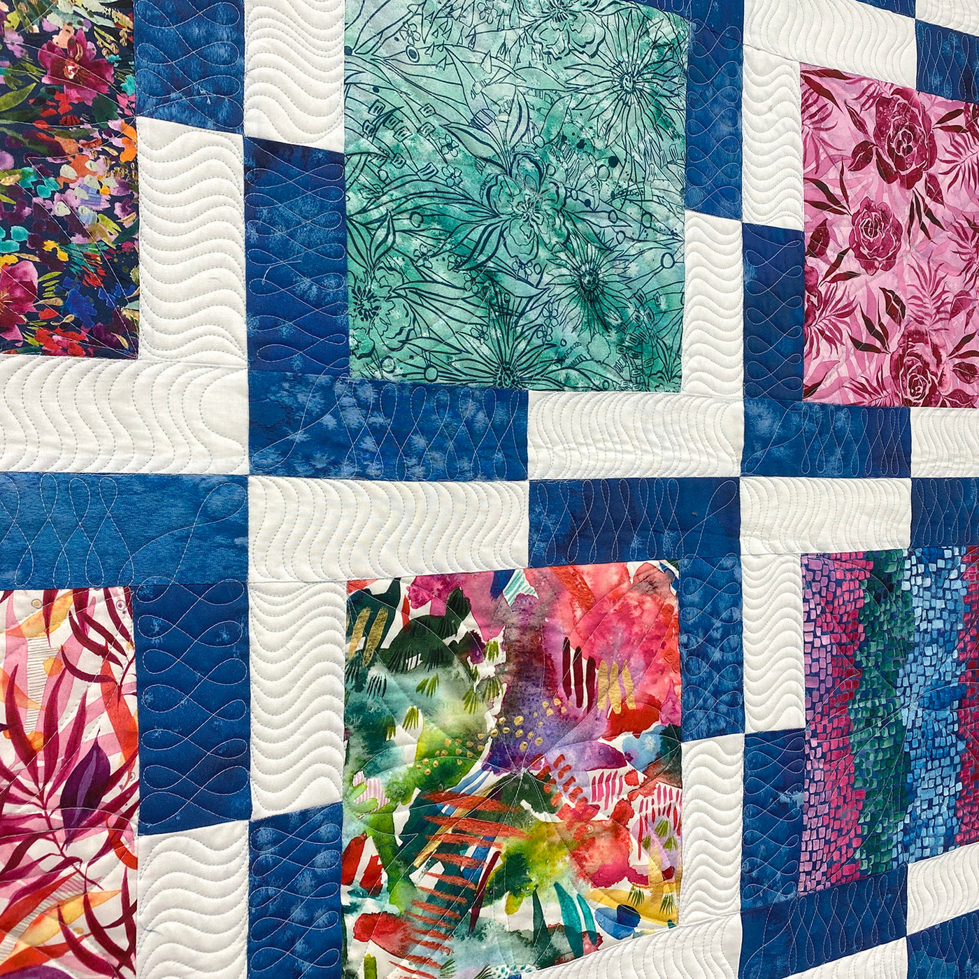 Coming Up Roses Sample Quilt