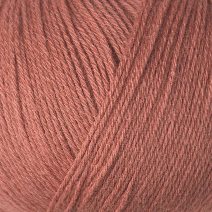 Knitting for Olive Cotton Merino- Terracotta Rose