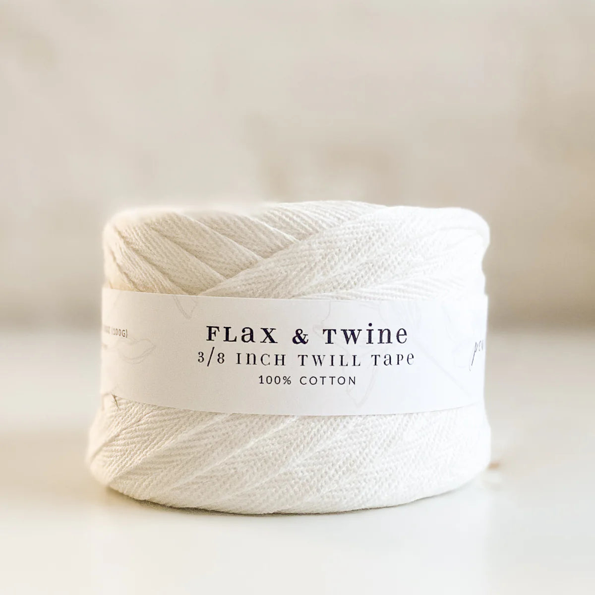 Flax & Twine Cotton Twill Tape