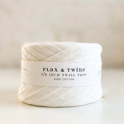 Flax & Twine Cotton Twill Tape