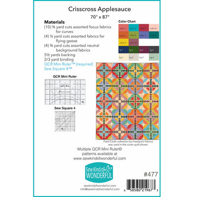 Crisscross Applesauce Pattern by Sew Kind of Wonderful