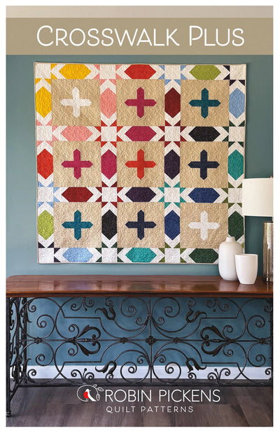 Crosswalk Plus Quilt Pattern