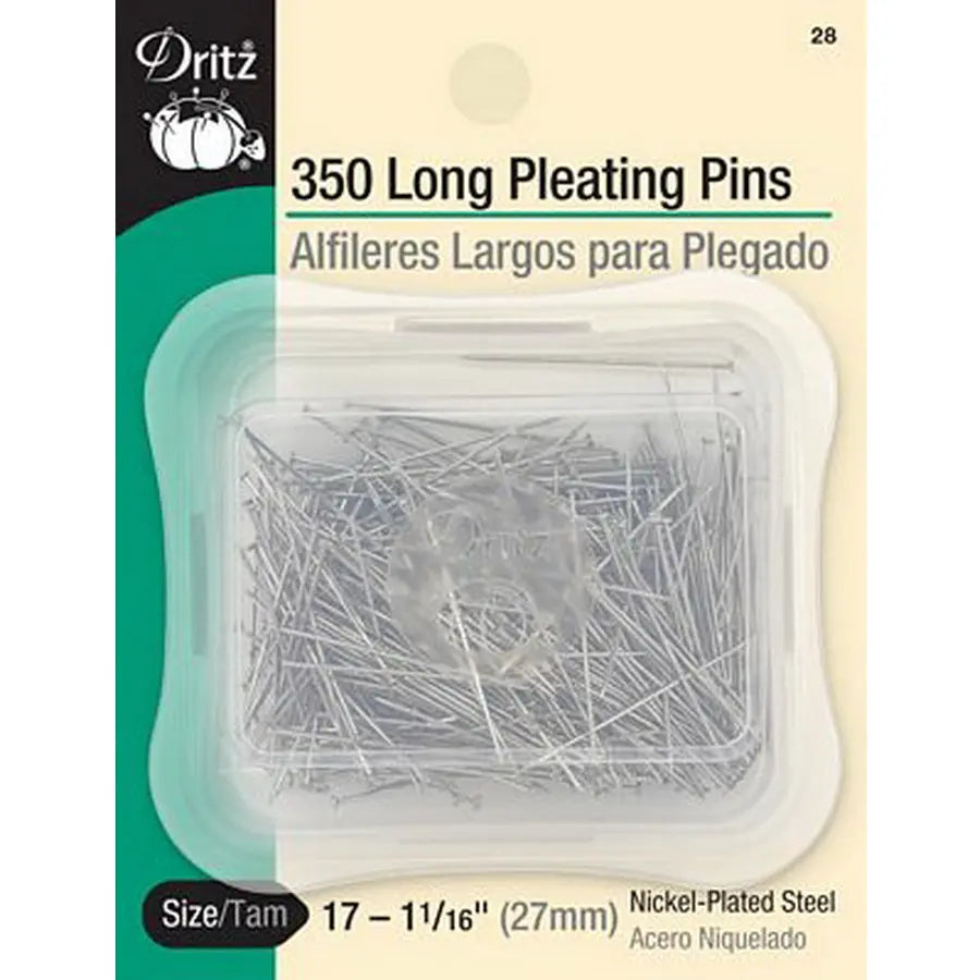 Long Pleating Pins -Dritz