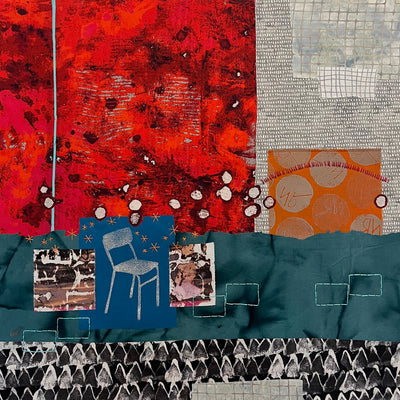 307 - 407 Inspired Art Quilt Collage with Deborah Boschert on 7/10 - 7/11/2024