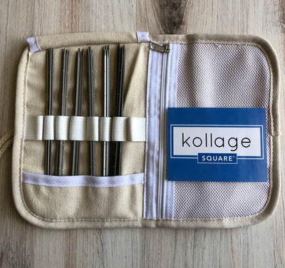 Kollage Square Interchangeable Double Pointed Needles