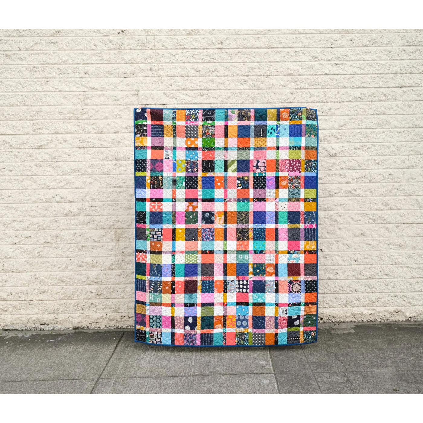 Mini Plaid-ish Quilt Pattern by Erica Jackman