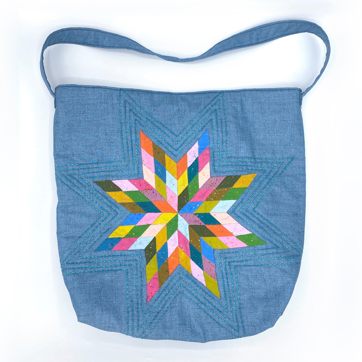 EPP Lone Star Quilted Tote Pattern - PDF Download