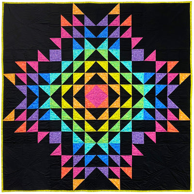 Deco Glo II Finished Quilt Handcraft