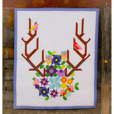 Deer Bouquet Quilt Pattern