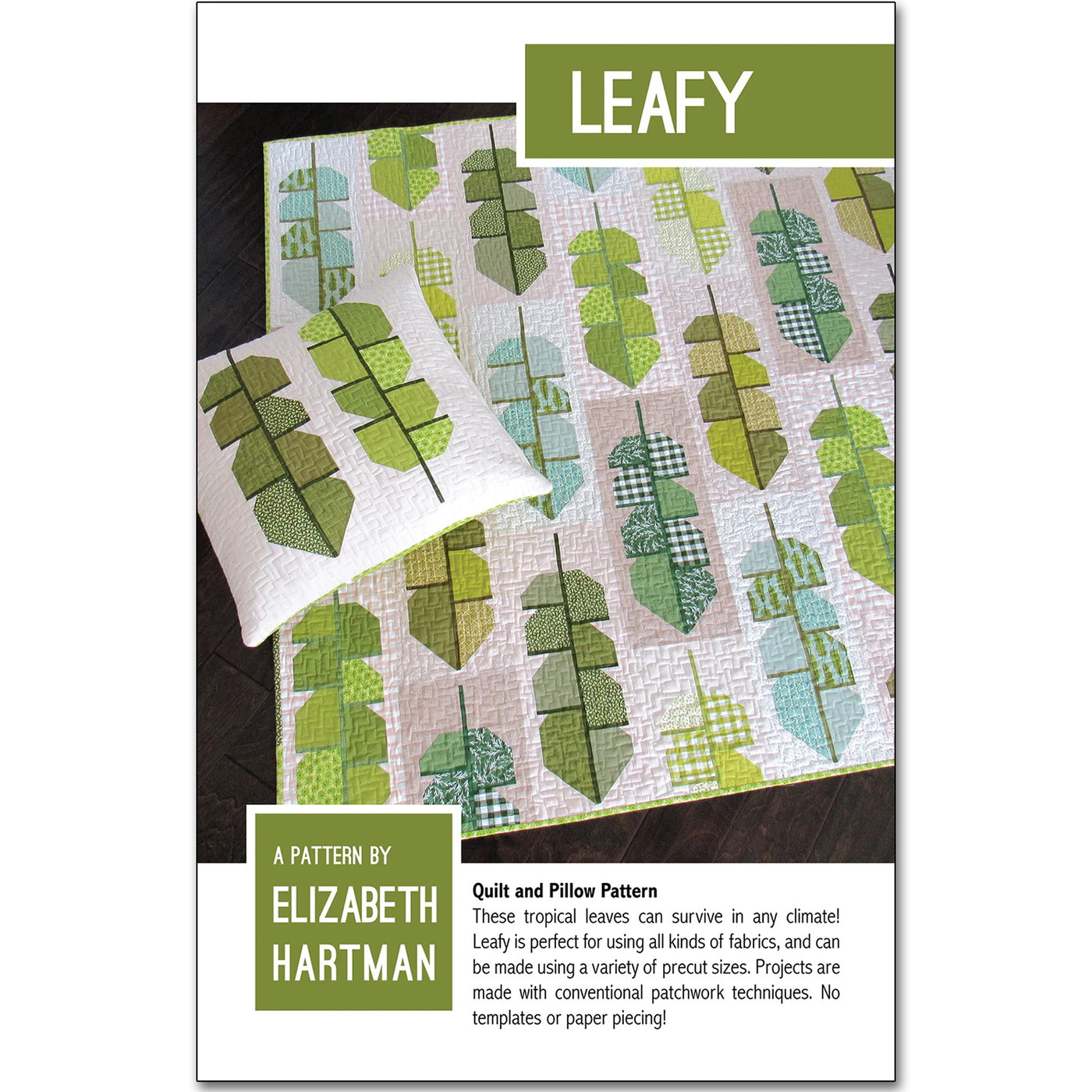 Leafy Quilt Pattern Elizabeth Hartman