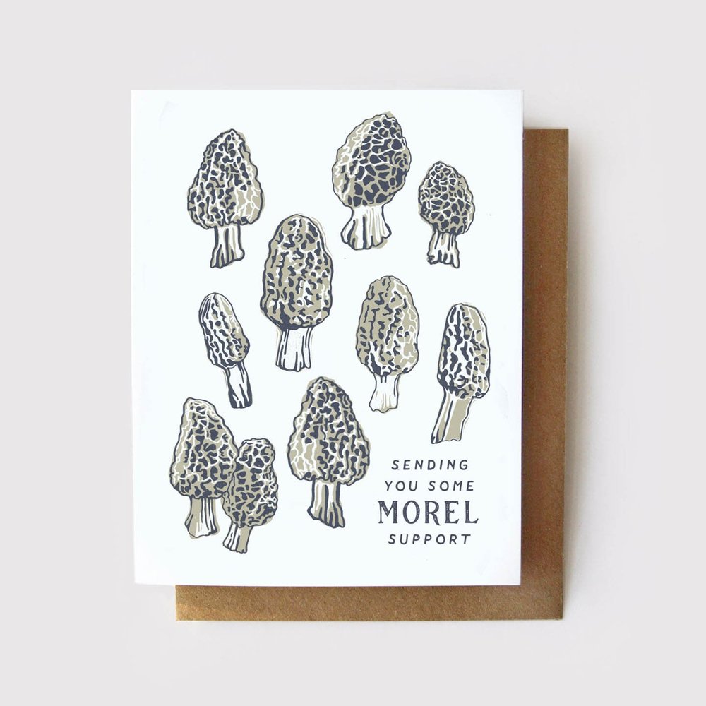 Root & Branch Paper Co. - All the Mushy Feelings for You - Encouragement Card