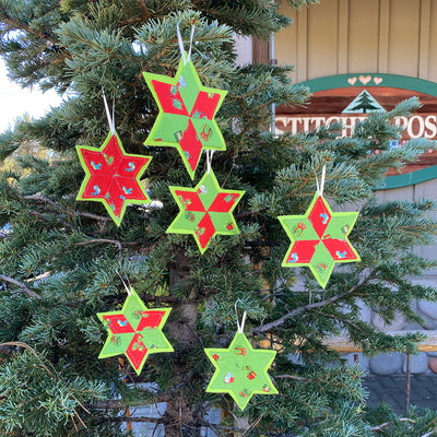 Jingle Bells EPP Star Ornaments Kit