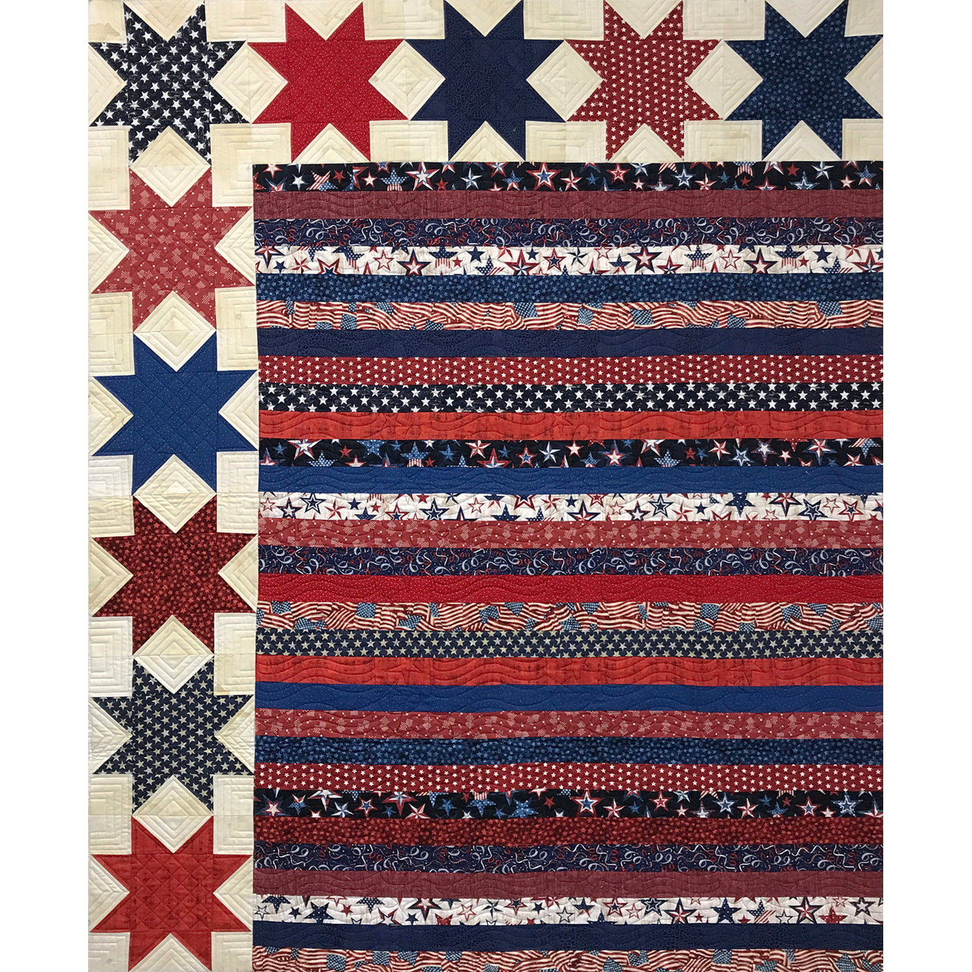 Stars & Strips Quilt Pattern - PDF Download – Stitchin' Post