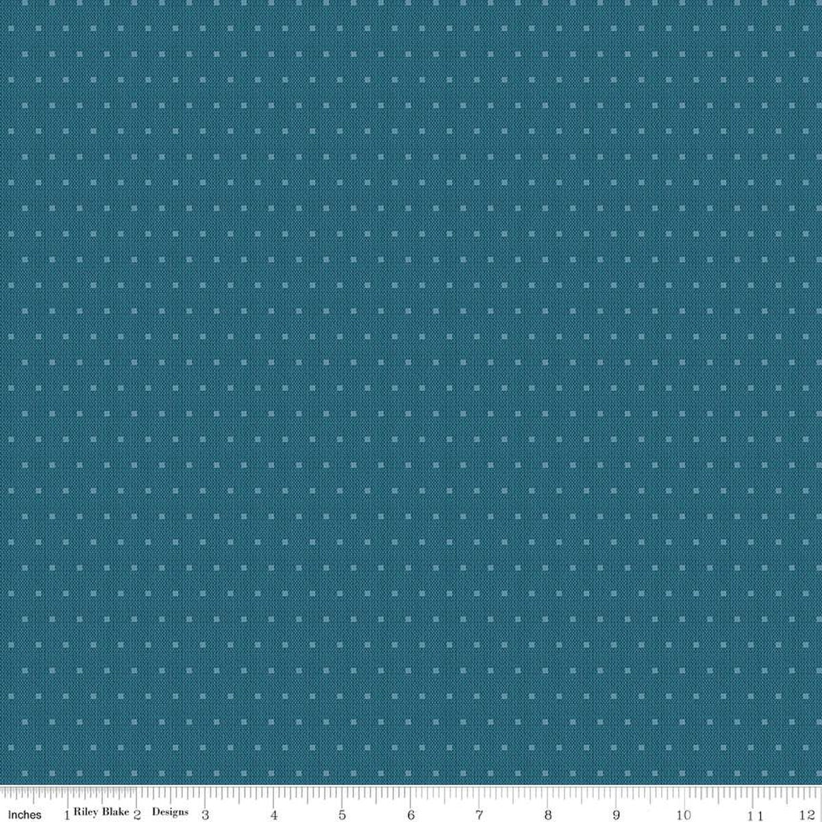 Stitcher's Flannel Dots Blue F15550-BLUE