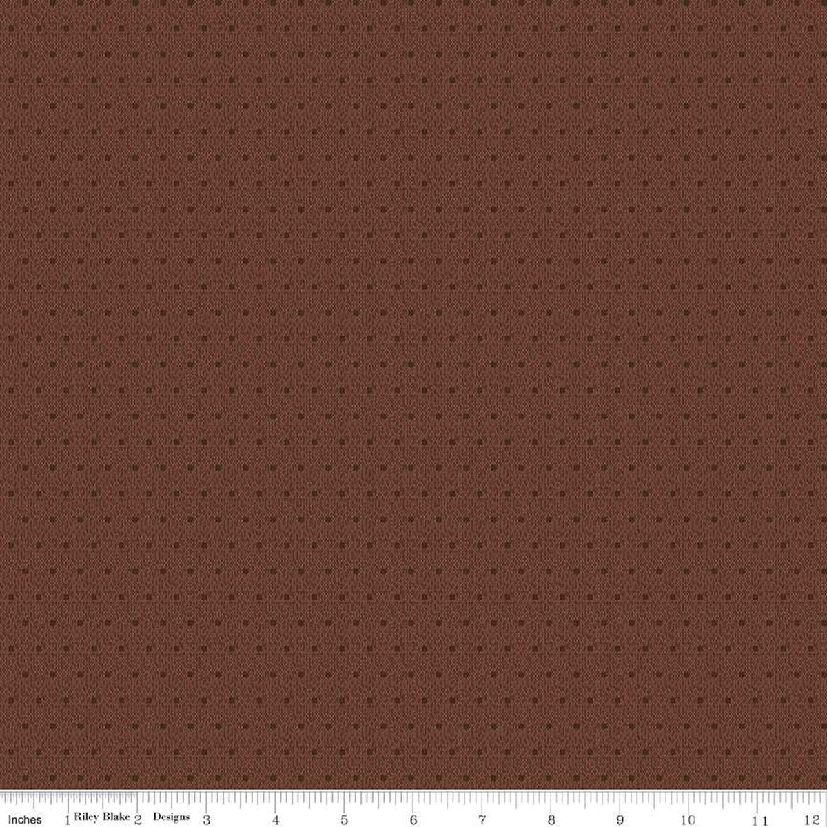 Stitcher's Flannel Dots Chocolate F15550-CHOCOLATE