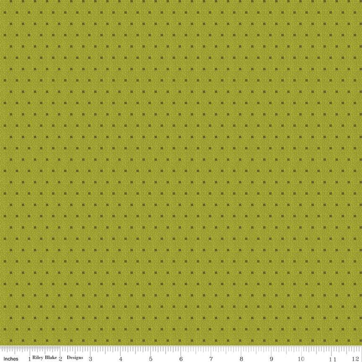 Stitcher's Flannel Dots Olive F15550-OLIVE