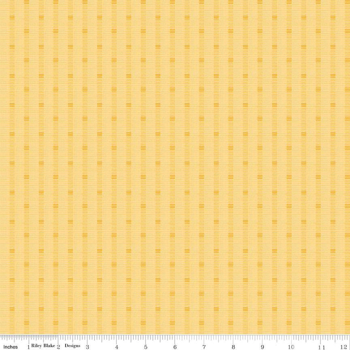 Stitcher's Flannel Shadow Stripe Yellow F15551-YELLOW